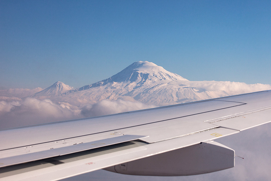 Армения с самолета